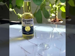 PS Disposable Plastic Transparent Tumbler Shot Glass For Party